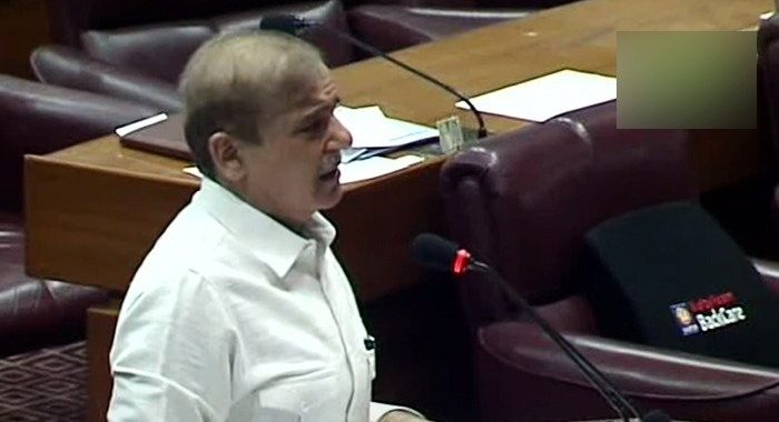 Shahbaz Sharif slams govt during NA speech says Budget is Fake